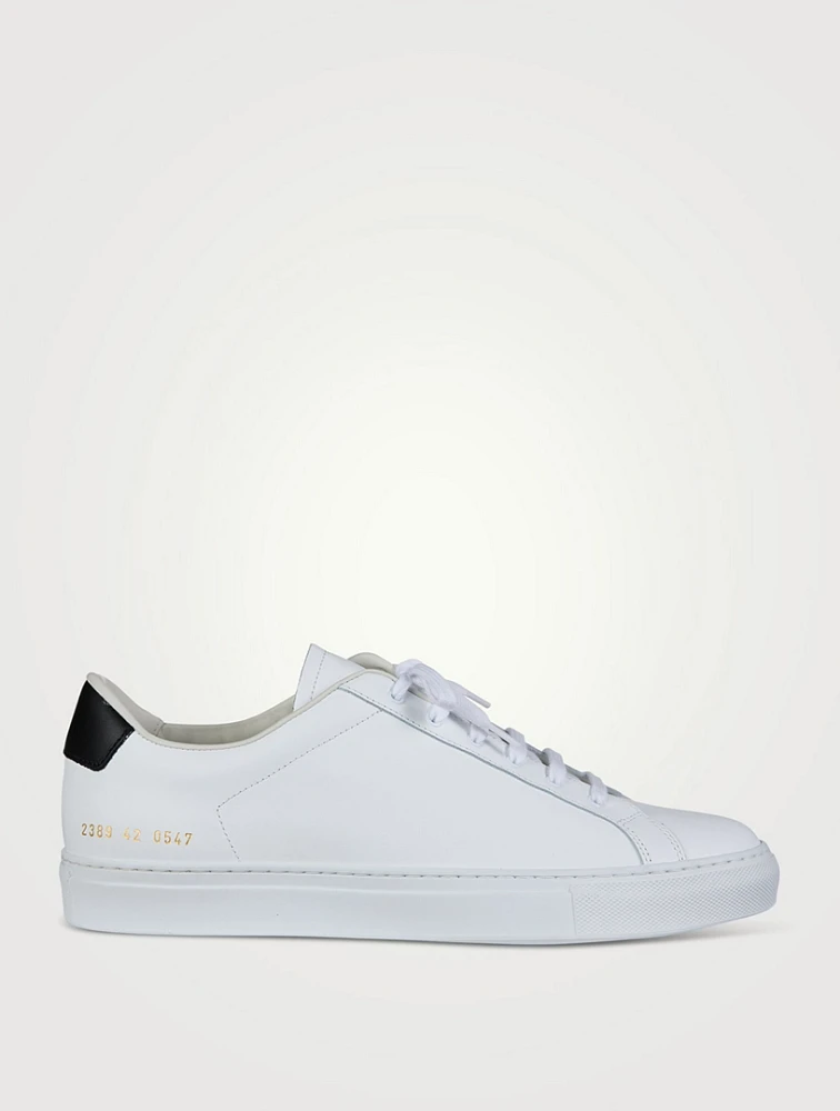 Retro Classic Leather Sneakers