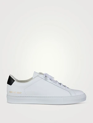 Retro Classic Leather Sneakers