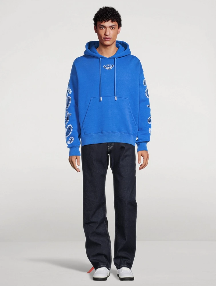 Bandana Arrow Cotton Hoodie