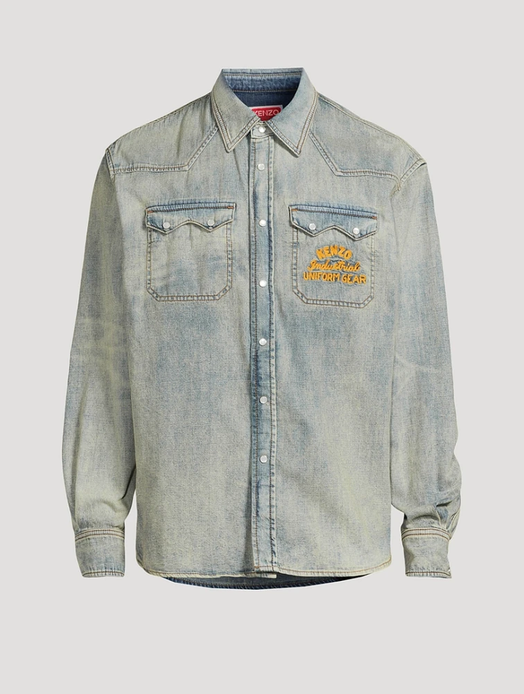 Denim Western Shirt
