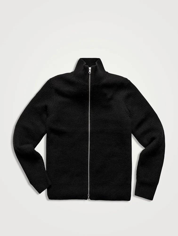 Vinnie Merino Wool Track Jacket
