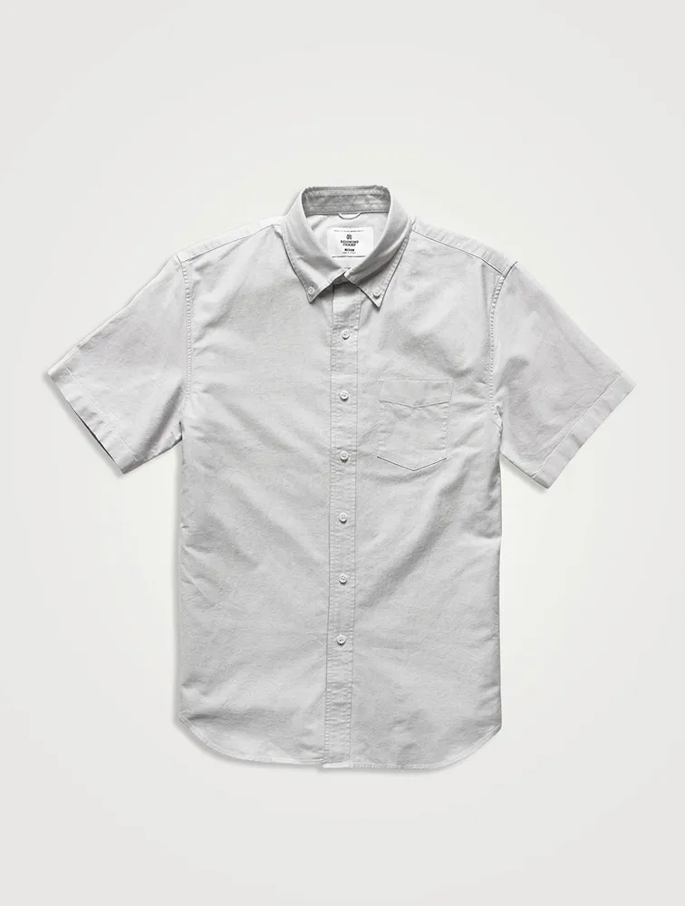 Windsor Short-Sleeve Oxford Shirt