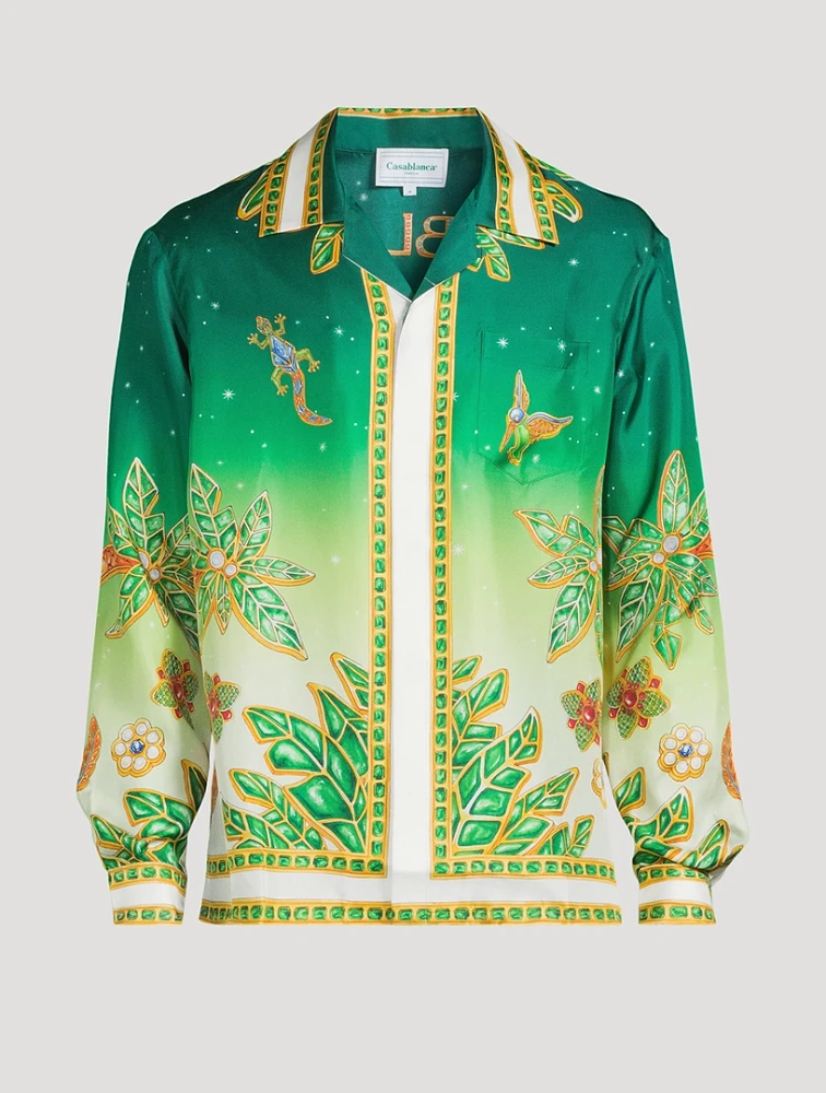 Joyaux D'Afrique Silk Shirt