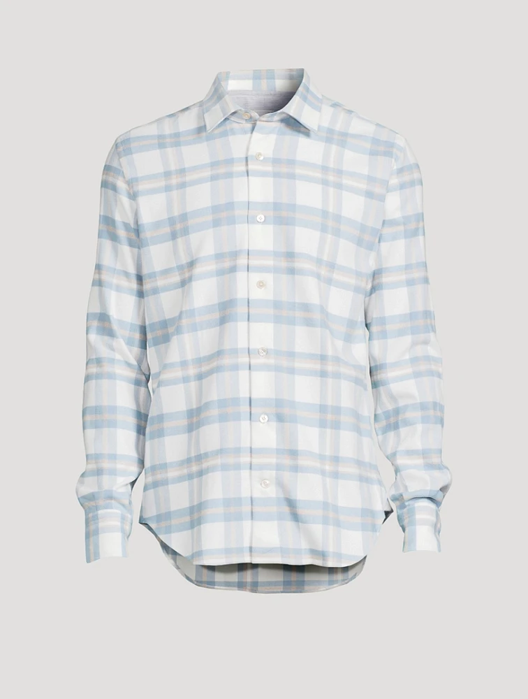 Cotton Check Shirt