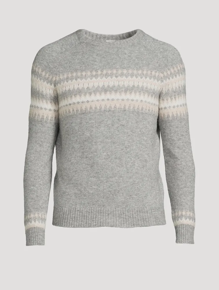 Cashmere and Silk Crewneck Sweater