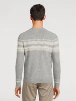 Cashmere and Silk Crewneck Sweater