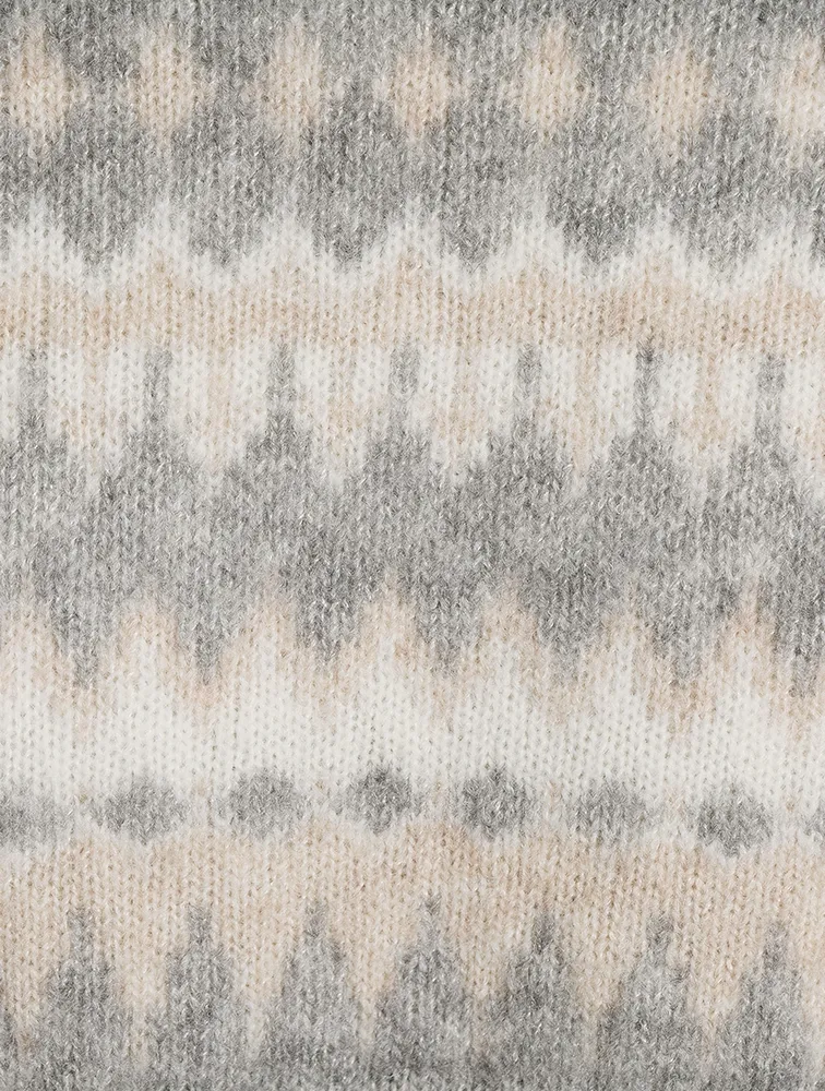 Cashmere and Silk Crewneck Sweater