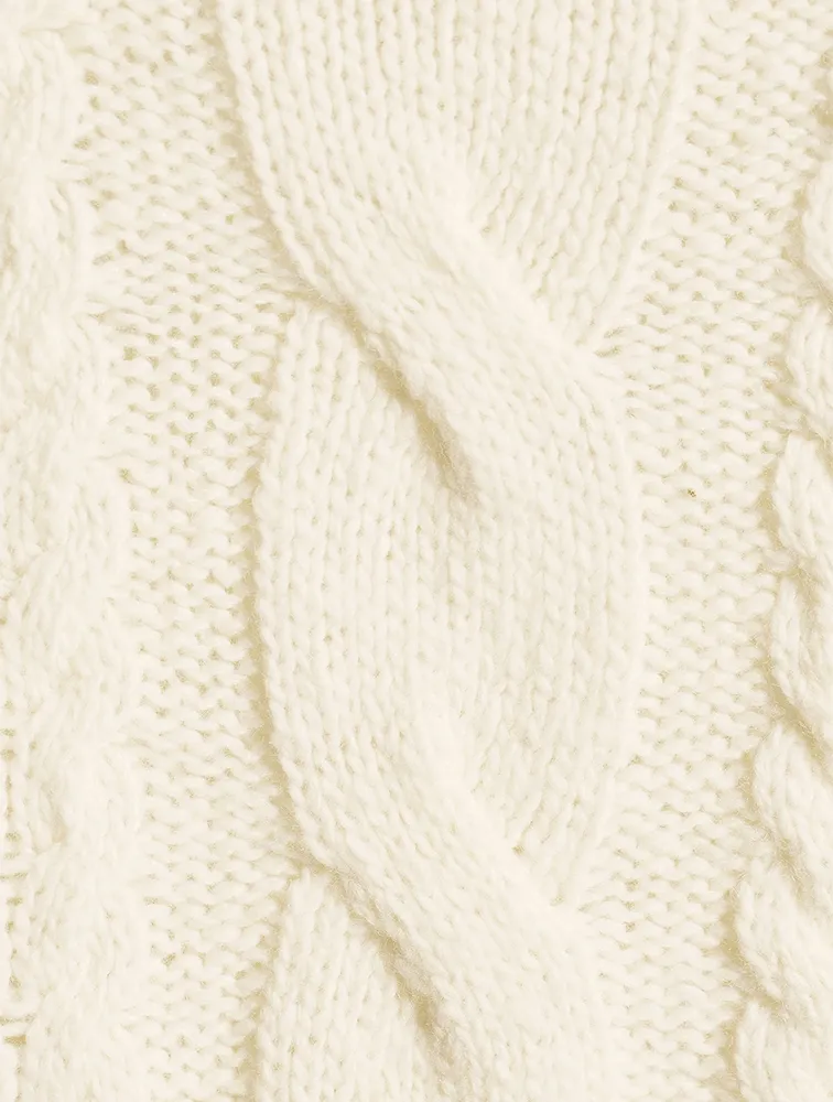 Wool And Cashmere Turtleneck Sweater