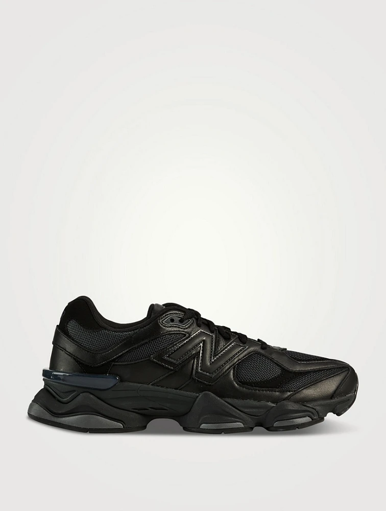 9060 Leather And Mesh Sneakers