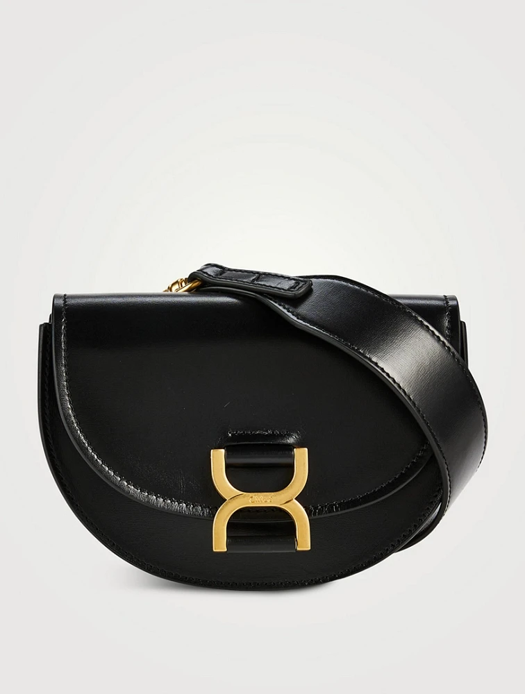 Mini Marcie Leather Crossbody Bag