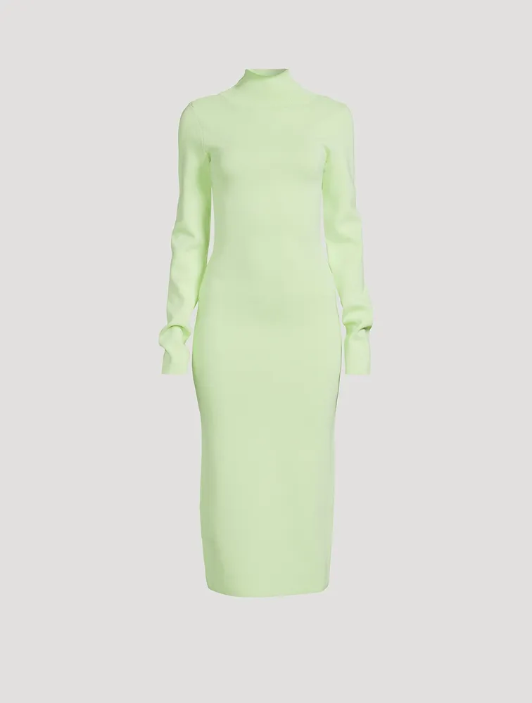 Suno Cut-Out Knit Dress