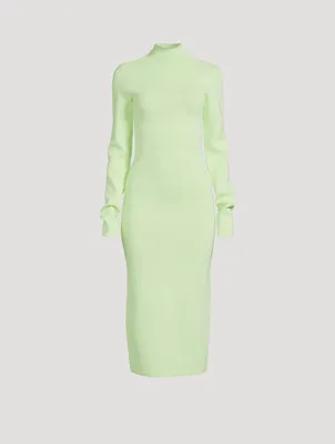 Suno Cut-Out Knit Dress
