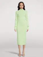 Suno Cut-Out Knit Dress