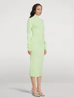 Suno Cut-Out Knit Dress