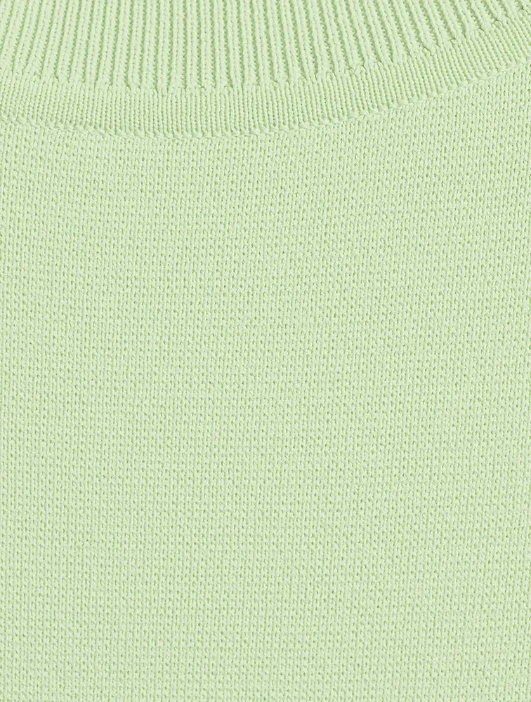 Suno Cut-Out Knit Dress
