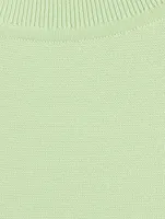 Suno Cut-Out Knit Dress