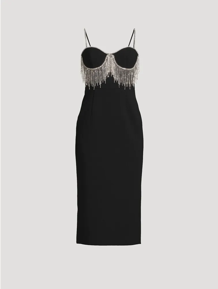 Estelle Embellished Midi Dress