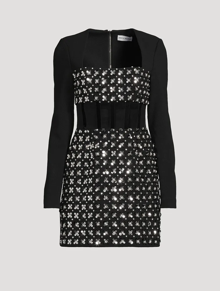 Bianca Embellished Mini Dress