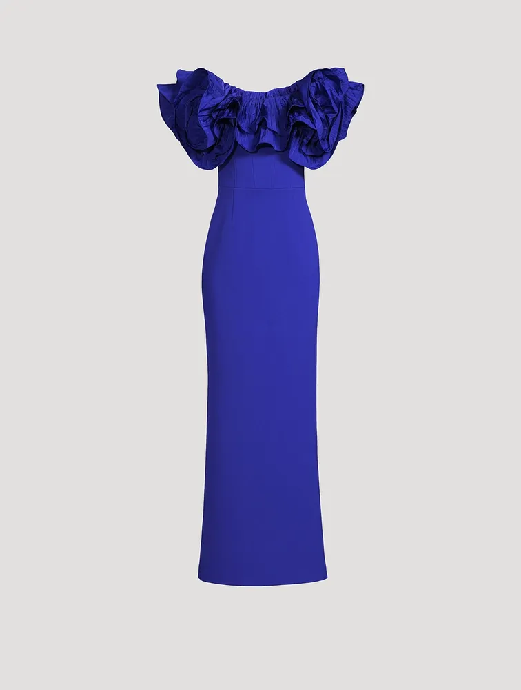 Cora Ruffled Gown