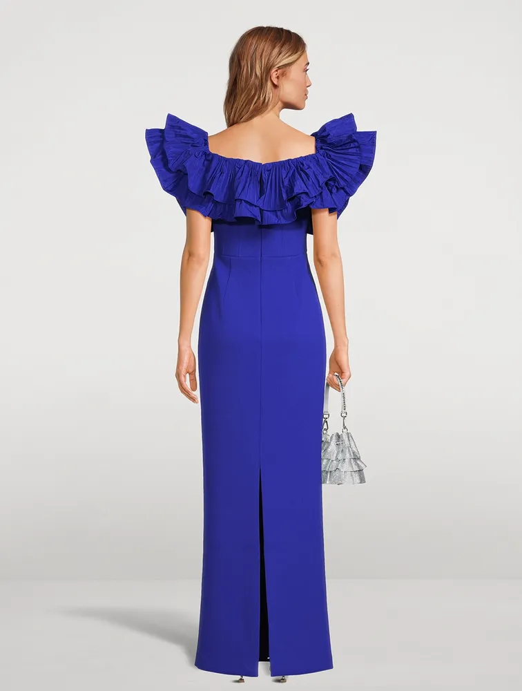 Cora Ruffled Gown