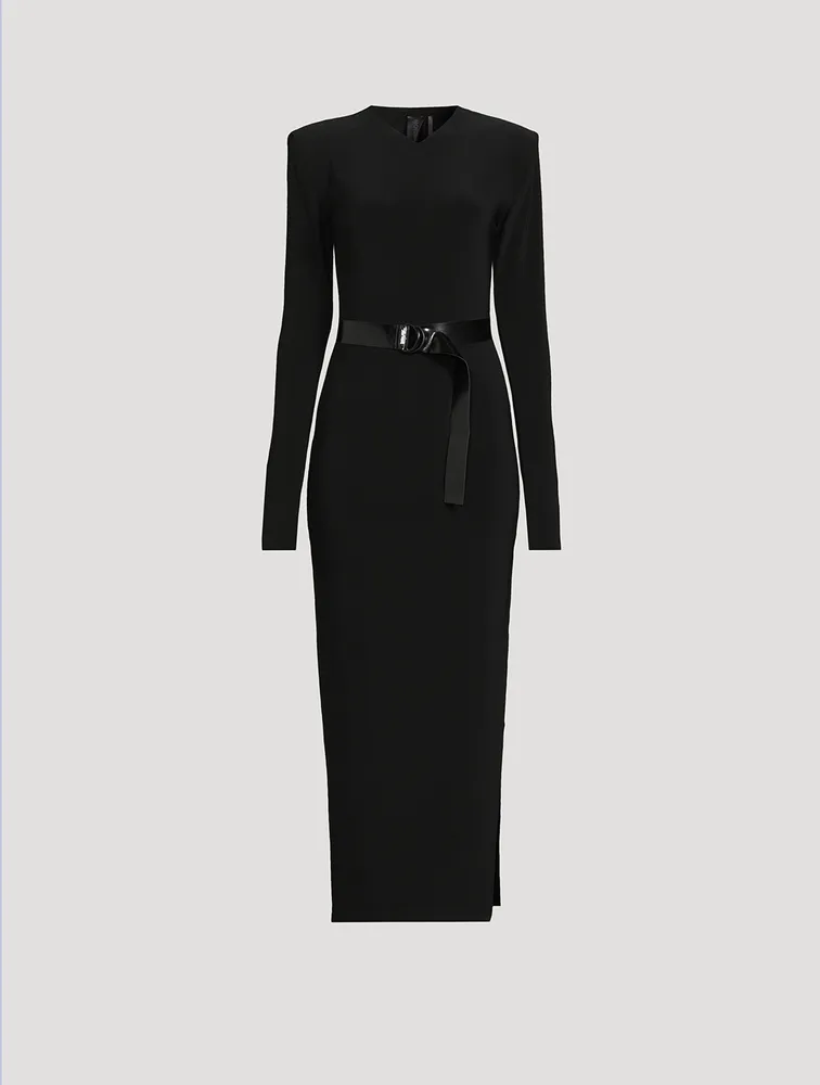 Belted Maxi Dress