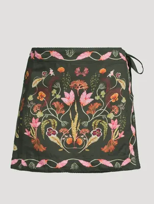 Luna Habitat Wrap Sarong Floral Print