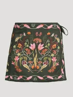 Luna Habitat Wrap Sarong Floral Print