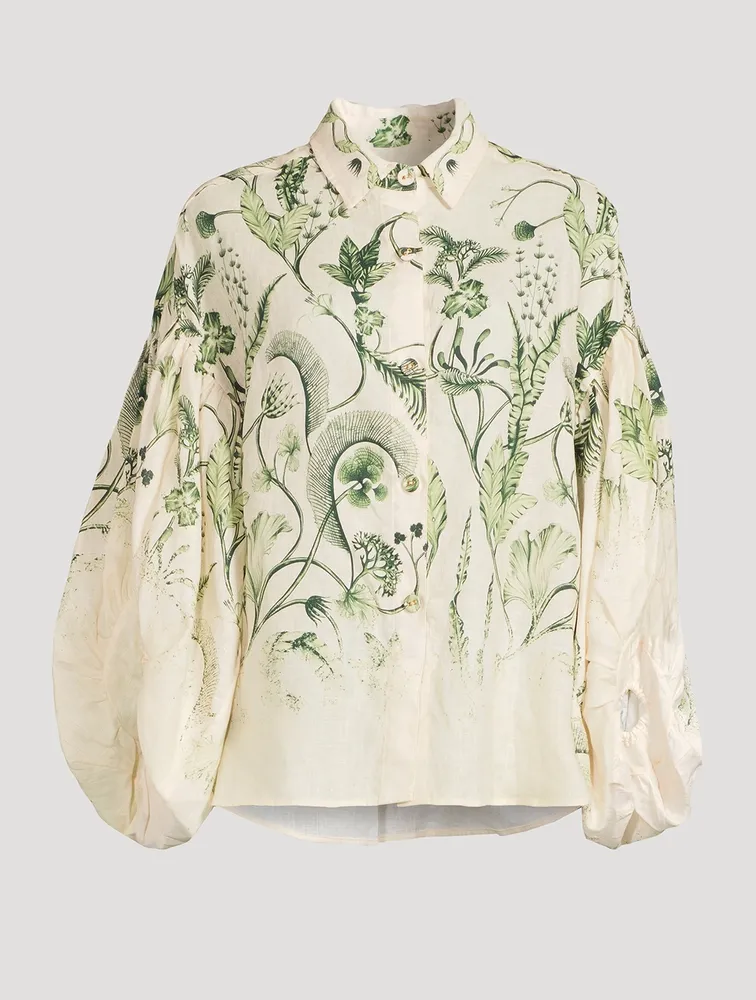 Agar Habitat Shirt Fauna Print