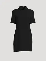 Roll-Neck Mini Dress