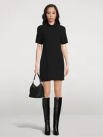 Roll-Neck Mini Dress
