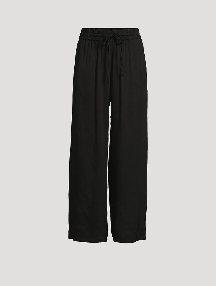 Drew Wide-Leg Trousers