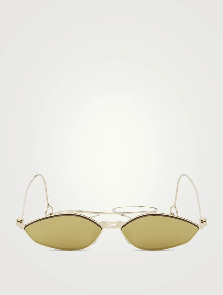 Baguette Cat Eye Sunglasses