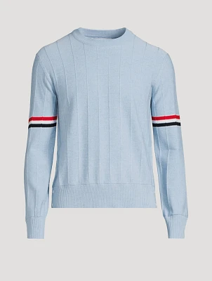 Wool Ribbed Relaxed Sweater