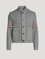 Double Face Cotton And Cashmere Jacket