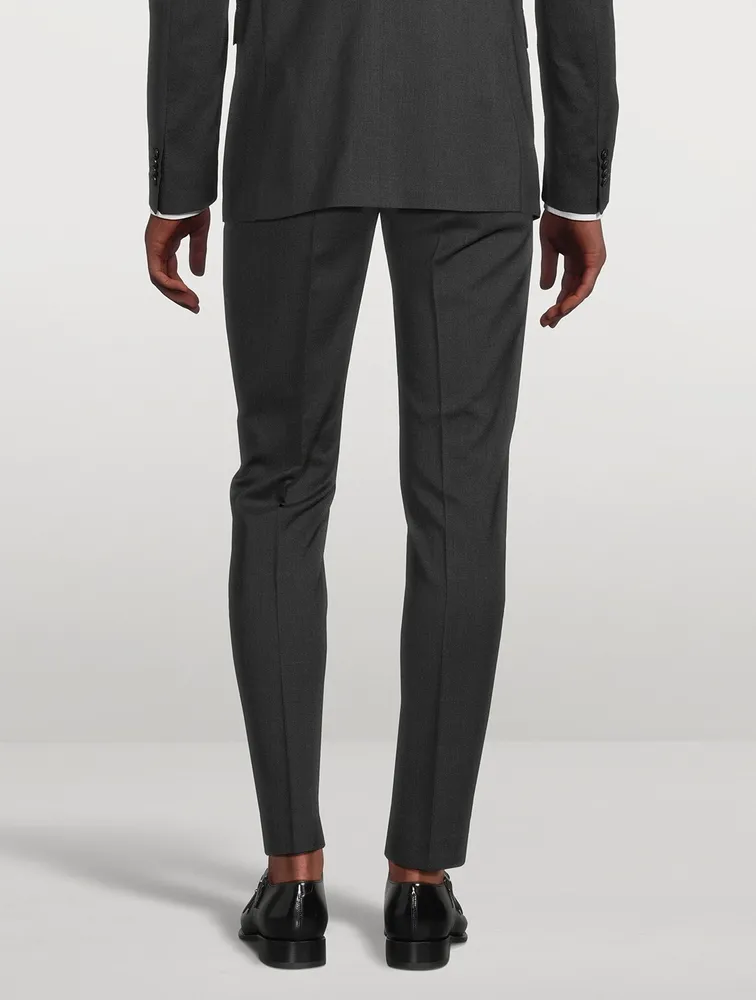 Tenuta Wool-Blend Slim-Fit Pants