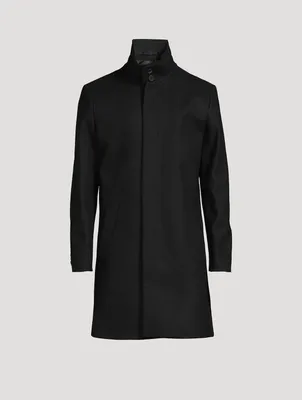 Aleric Wool-Blend Coat