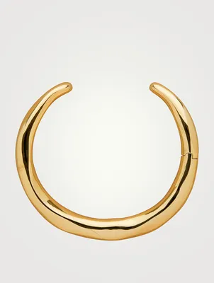 Molten Hinge Collar Necklace