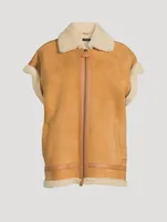 Shearling Vest