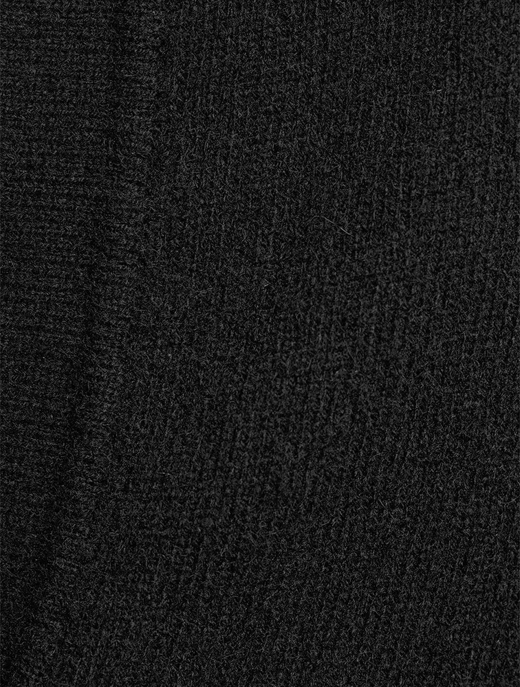Mina Cashmere Polo Sweater