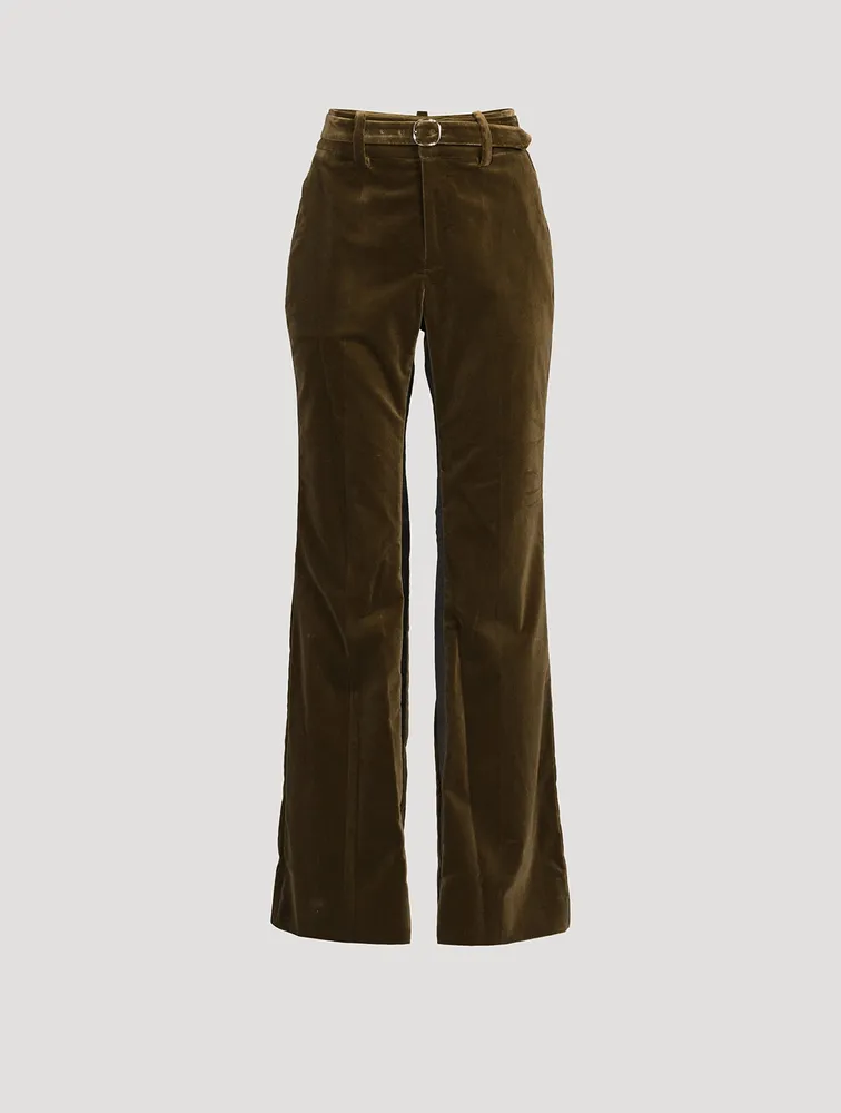 Marie Velvet Trousers