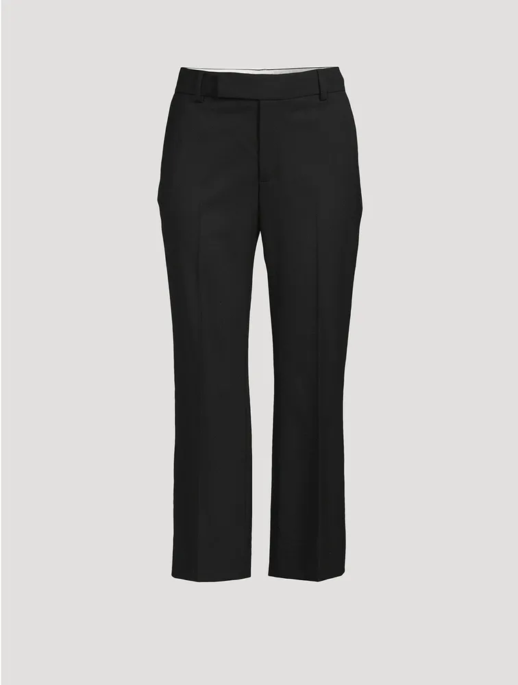 Marlene Tropical Wool Trousers
