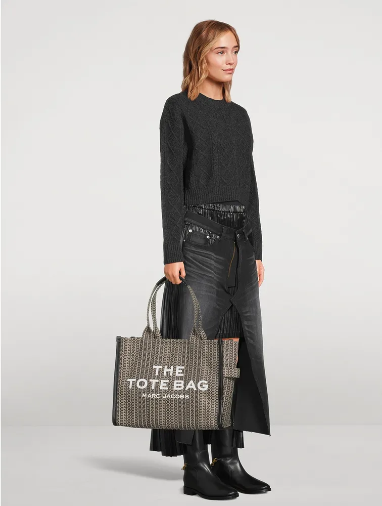 The Large Monogram Canvas Tote Bag