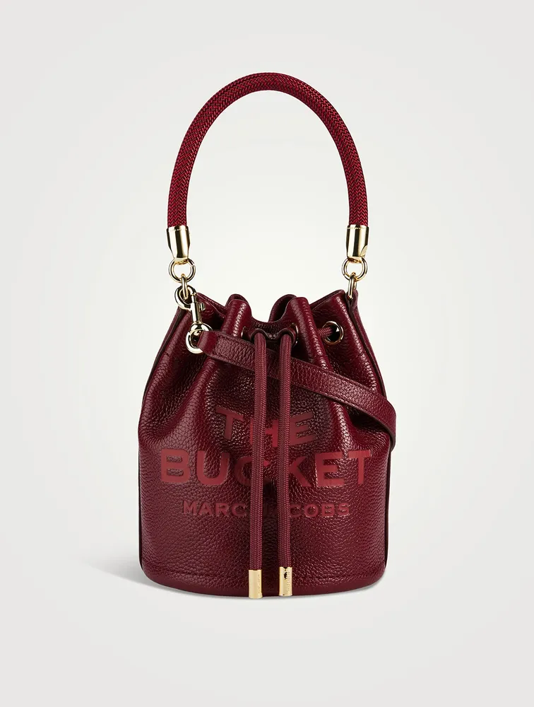 The Leather Bucket Bag