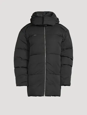 Flower-Warmth Recycled Nylon Puffer Jacket
