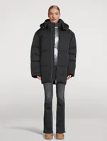 Flower-Warmth Recycled Nylon Puffer Jacket