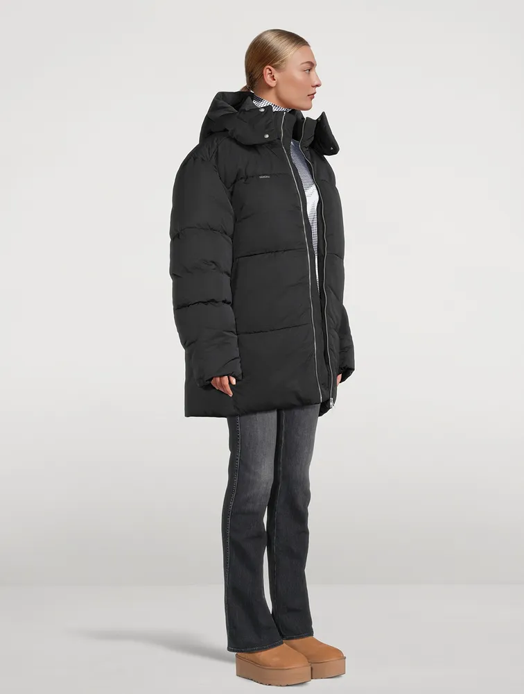 Flower-Warmth Recycled Nylon Puffer Jacket