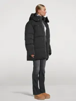 Flower-Warmth Recycled Nylon Puffer Jacket