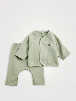 Two-Piece Fleece Suit