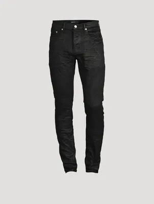 Coated Skinny Jeans