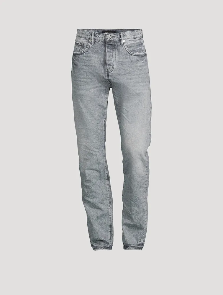 Slim Straight-Leg Jeans